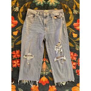 Madewell Baggy Straight Jeans Size 33